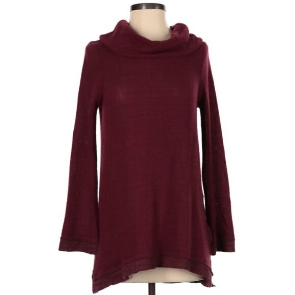 Anthro Maeve Vanna oversized cowl neck long sleeve sweater XS - Picture 3 of 5